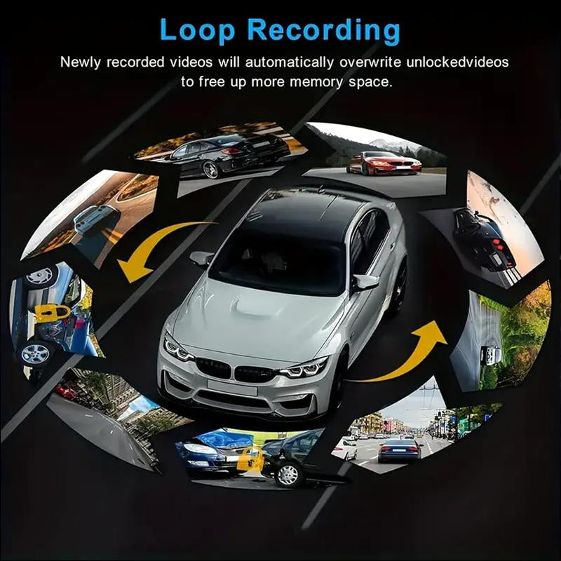 Whatook Dash Cam FHD 1080P Car Camera, Front Dash Camera for Cars, Mini Dashcams for Cars with Night Vision, 24 Hours Parking Mode, WDR, Loop Recording with 32GB