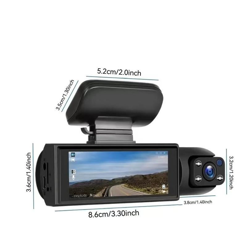 Whatook Dash Cam FHD 1080P Car Camera, Front Dash Camera for Cars, Mini Dashcams for Cars with Night Vision, 24 Hours Parking Mode, WDR, Loop Recording with 32GB