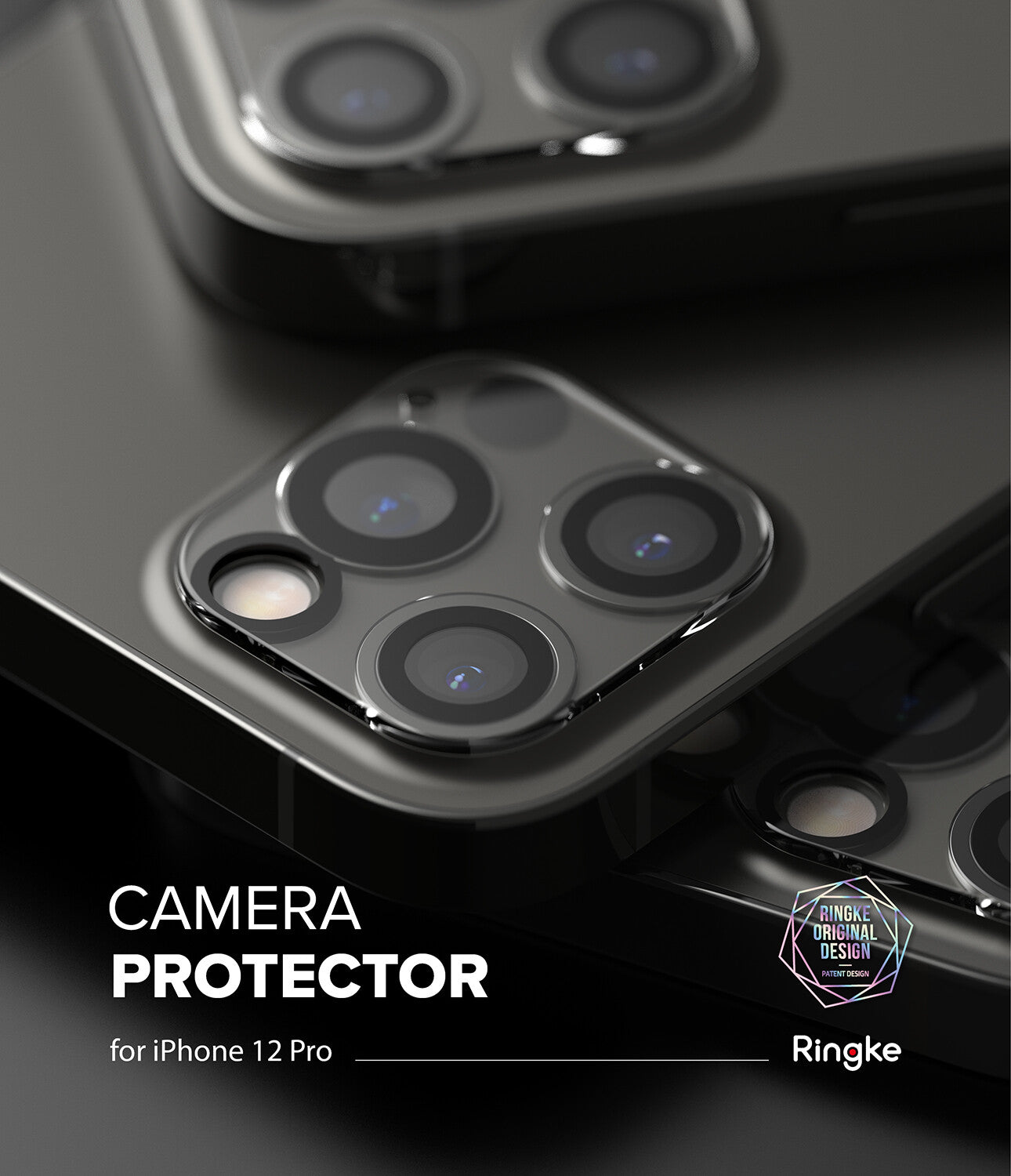 For Iphone 12 / Pro / Max / Mini Camera Lens Screen Protector Ringke Glass 3 PK