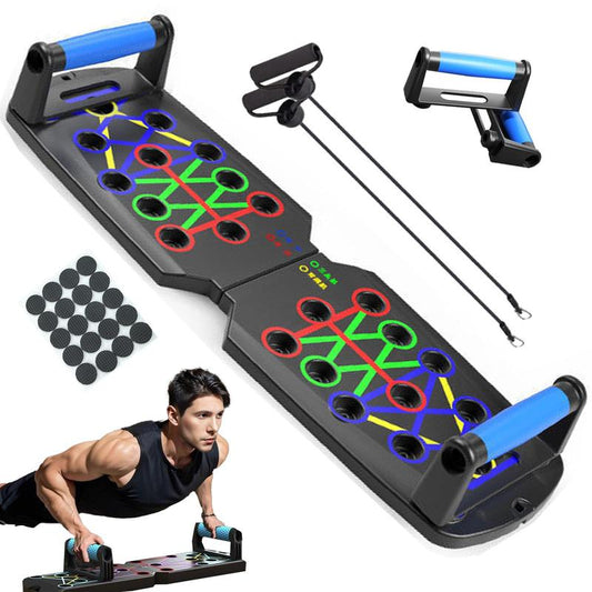 Multifunctional Push up Trainer Board with Ergonomic Design for Chest Muscle Strength Boost Home Gym Workout Efficiency Comfortable Exercise