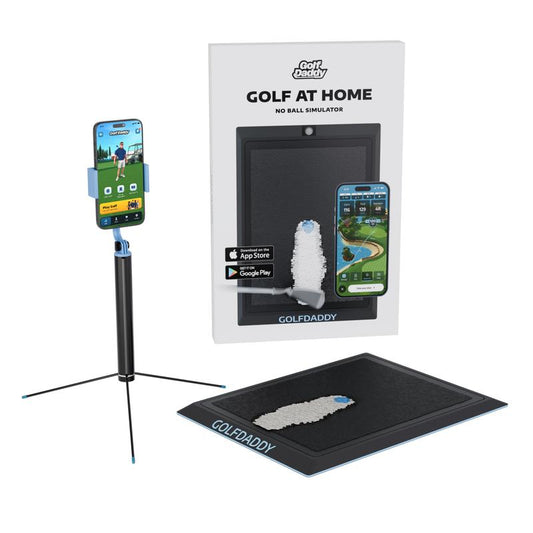 Golf at Home - No Ball Golf Simulator - Precise Simulation without a Ball - Play Golf Anywhere Anytime